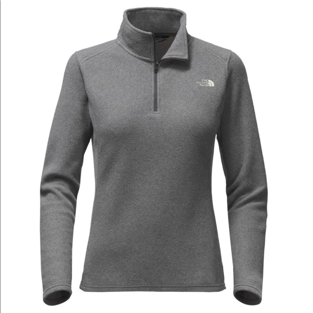 North Face 1/4 Fleece Zip Up
